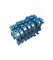 Borna de Conexión DIN Azul 1.5 - 2.5mm²