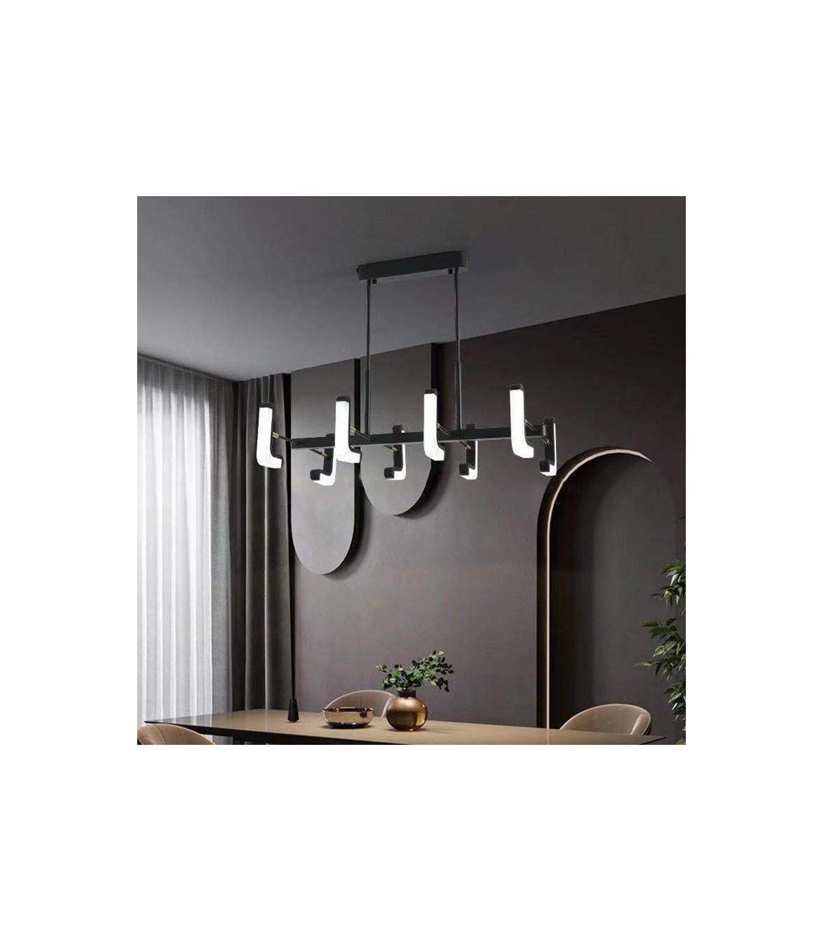 Lámpara Claws Negro 36W 3600Lm