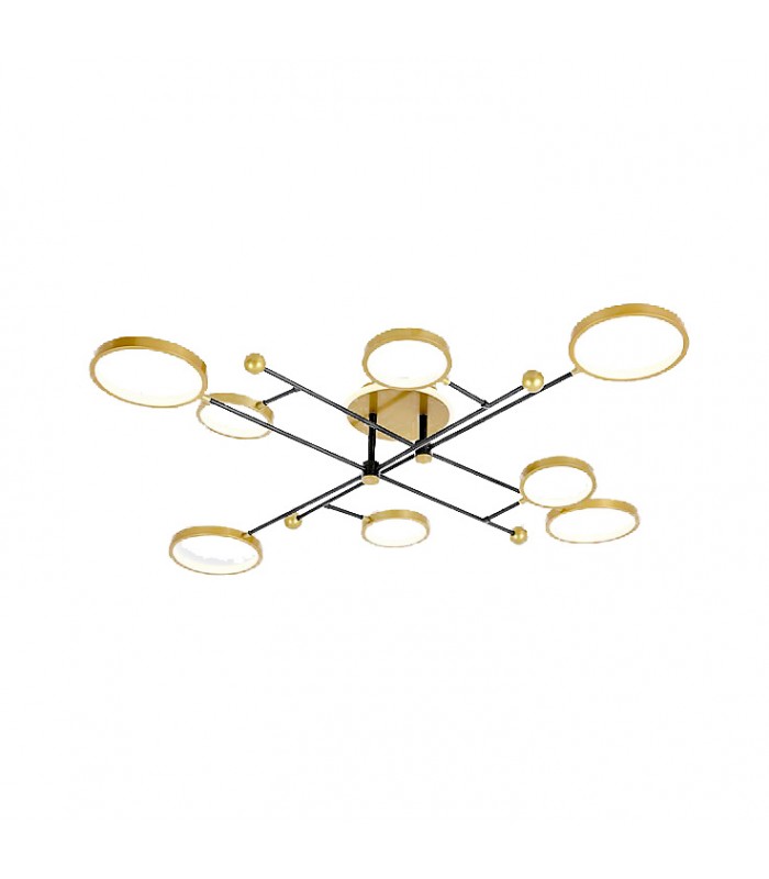 Plafón Cosmos 110W 7000Lm Oro / Negro CCT