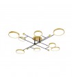 Plafón Cosmos 110W 7000Lm Oro / Negro CCT