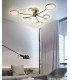 Plafón Cosmos 80W 5600Lm Oro / Negro CCT