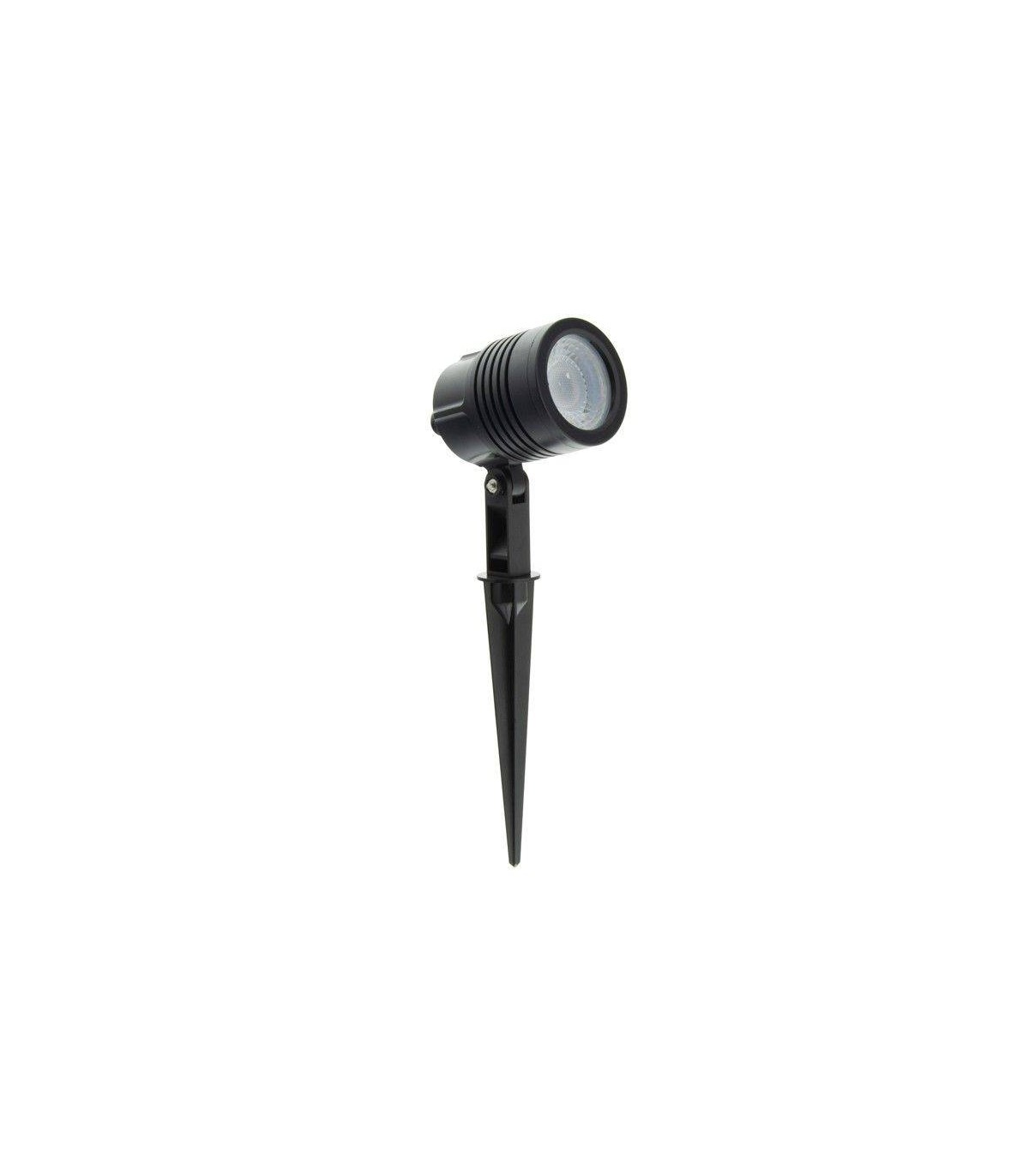 Estaca Jardín 6W 480Lm 230V IP65 4000K - Naranja - Verde