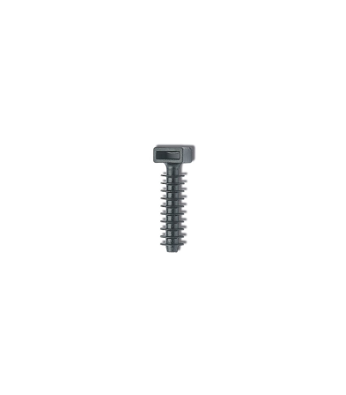 Taco Brida Presión Ø8 Negro 10x37mm 100 uds