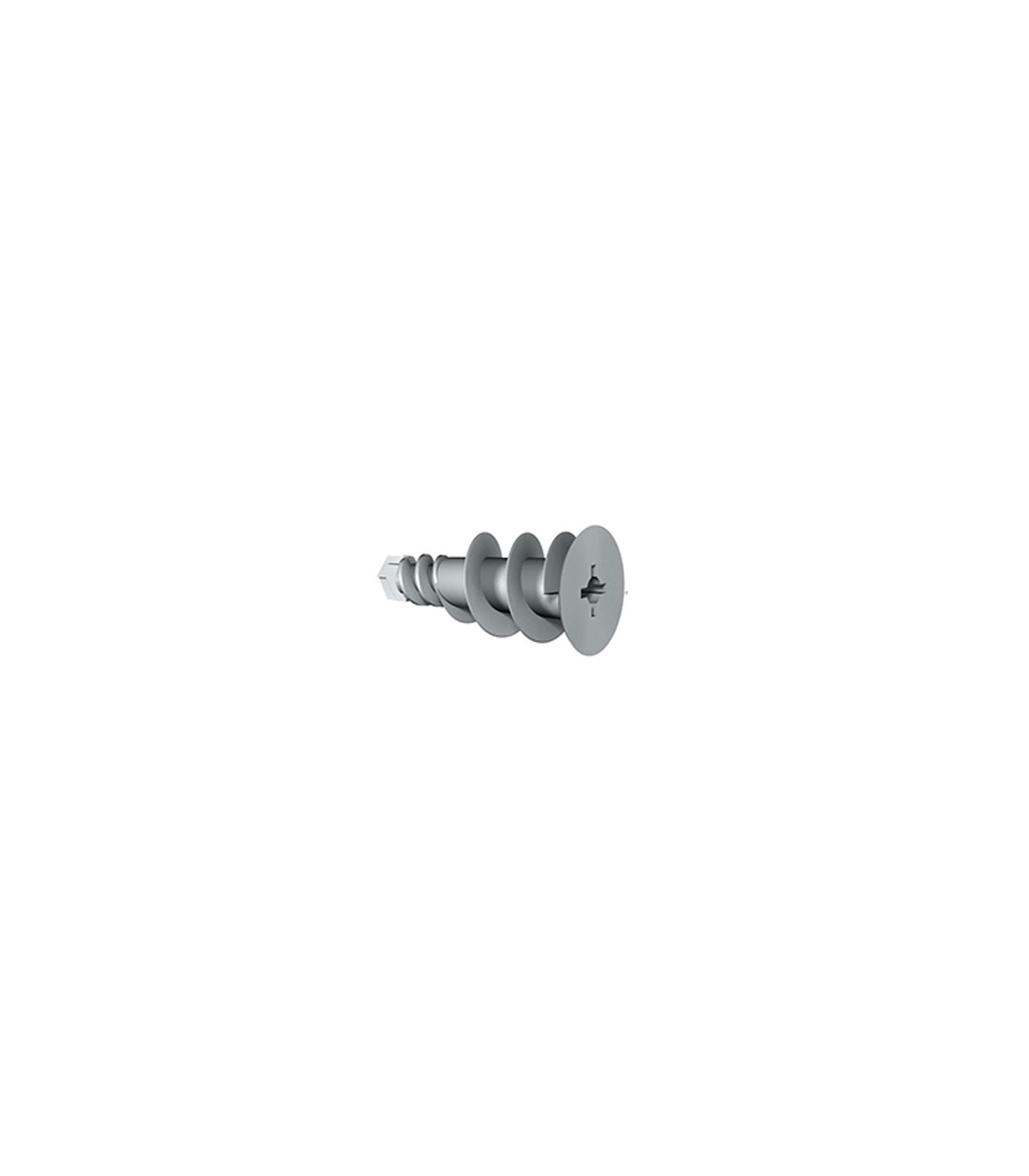 Tacos Pladur Autotaladrante + Tornillo Nylon 22mm 100uds