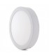 Plafón superficie LED 20W 2.000Lm 120° IP40 Redondo Blanco
