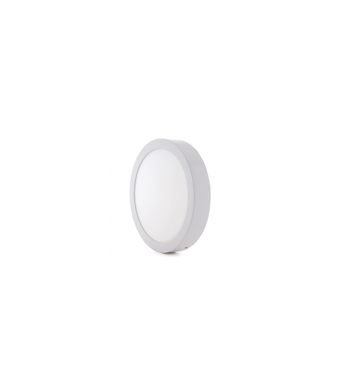 Plafón superficie LED 20W 2.000Lm 120° IP40 Redondo Blanco