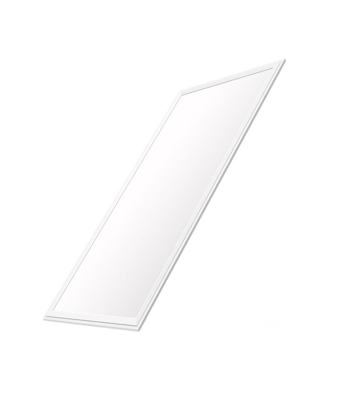 Panel LED 80W 7.600Lm 120x60cm 120º IP40 Marco Blanco 