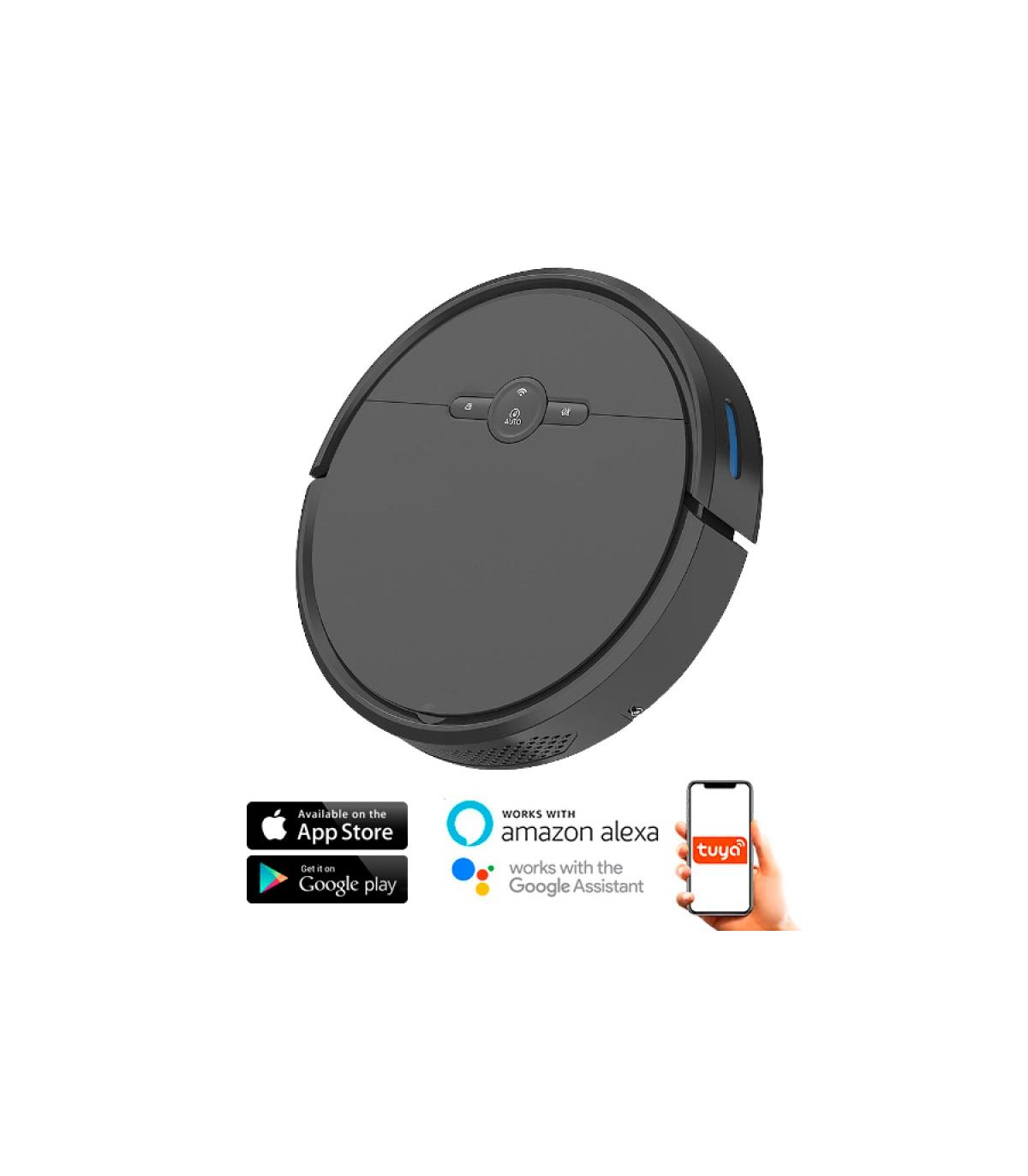 Robot Aspirador SmartHome Mimotec 2300Pa Wifi 2.0