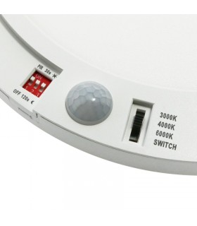 Downlight / Plafón Led KRAM con Sensor 18W 1500Lm CCT