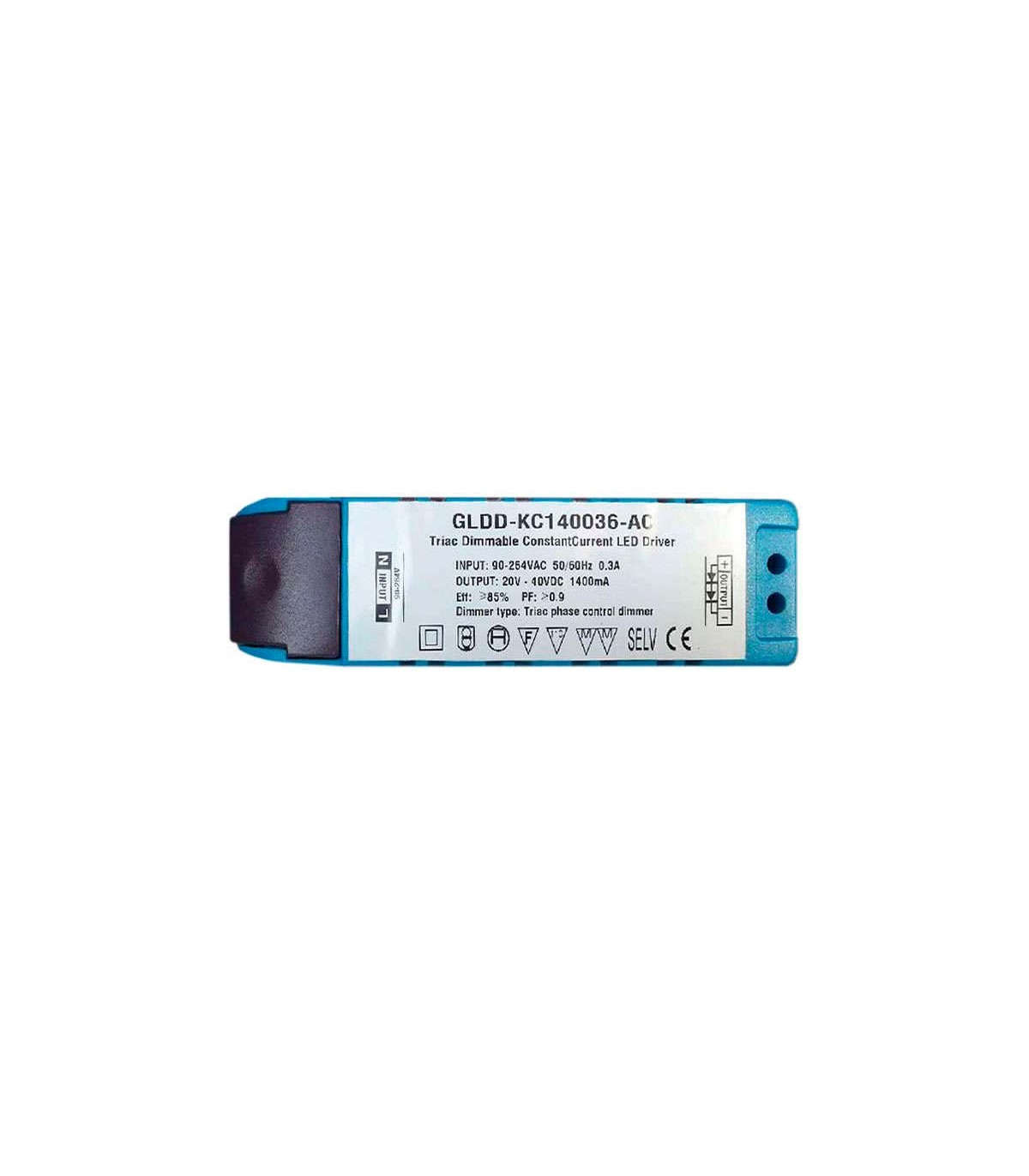 Driver Dimmable 56W OUT20-40VDC 1400mA