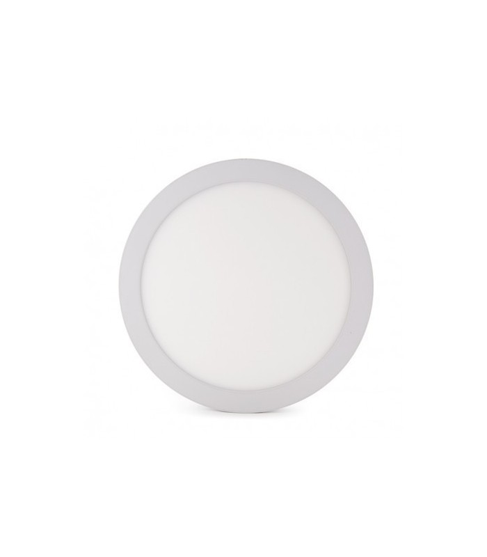 Plafón superficie LED 20W 2.000Lm 120° IP40 Redondo Blanco