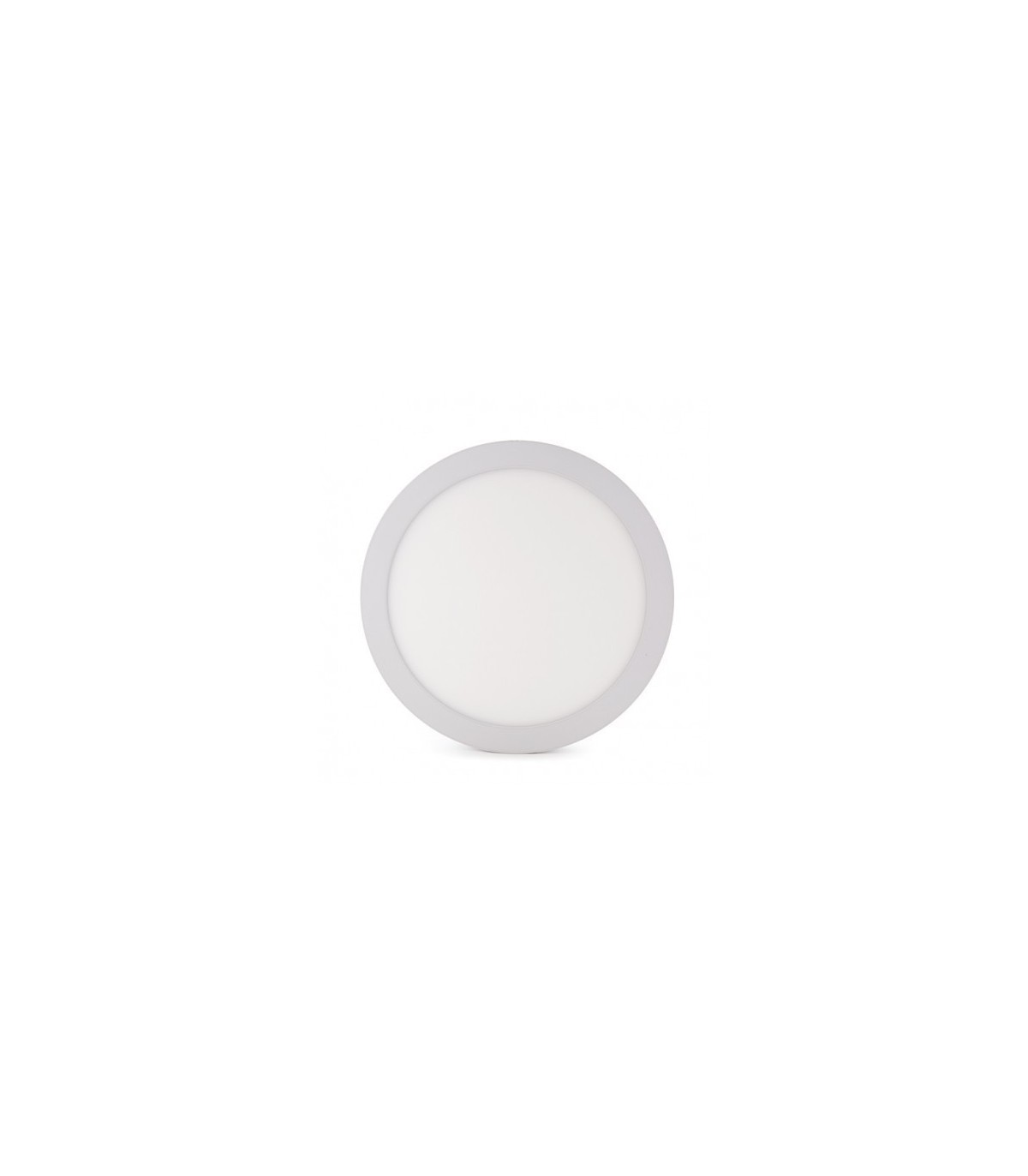 Plafón superficie LED 20W 2.000Lm 120° IP40 Redondo Blanco