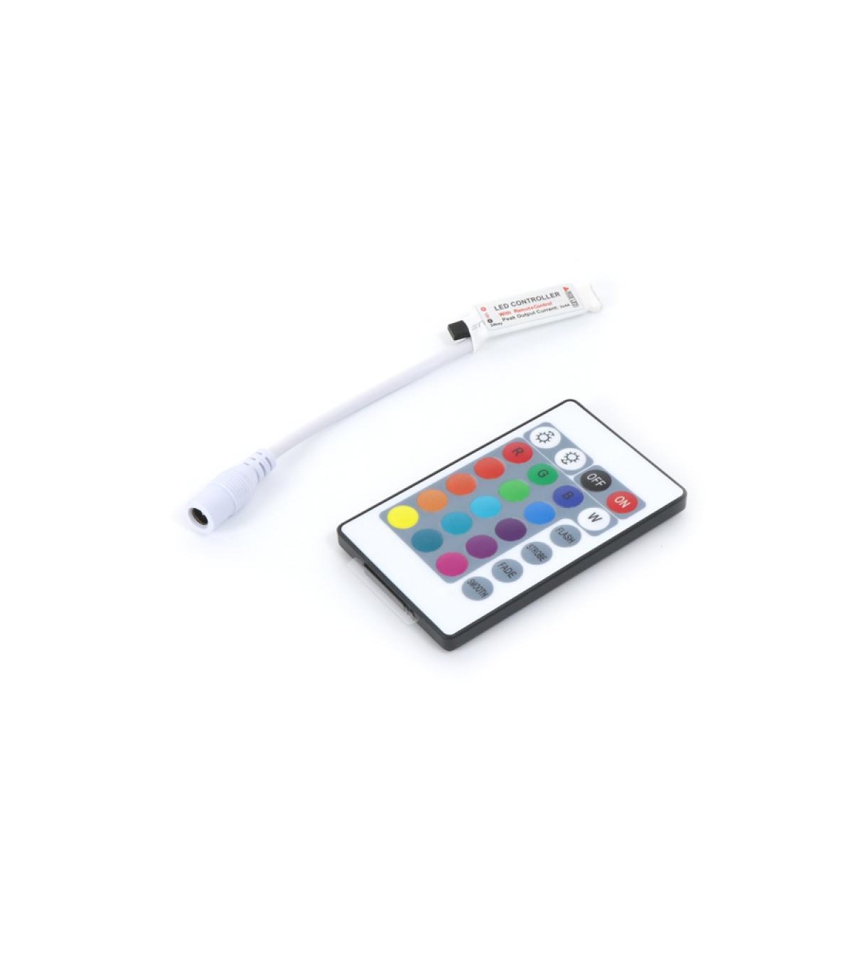 Controlador IR RGB 12-24V 144/288W IP20