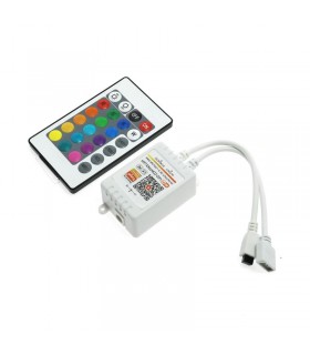 Controlador WIFI+IR RGB 12-24V 72-144W App