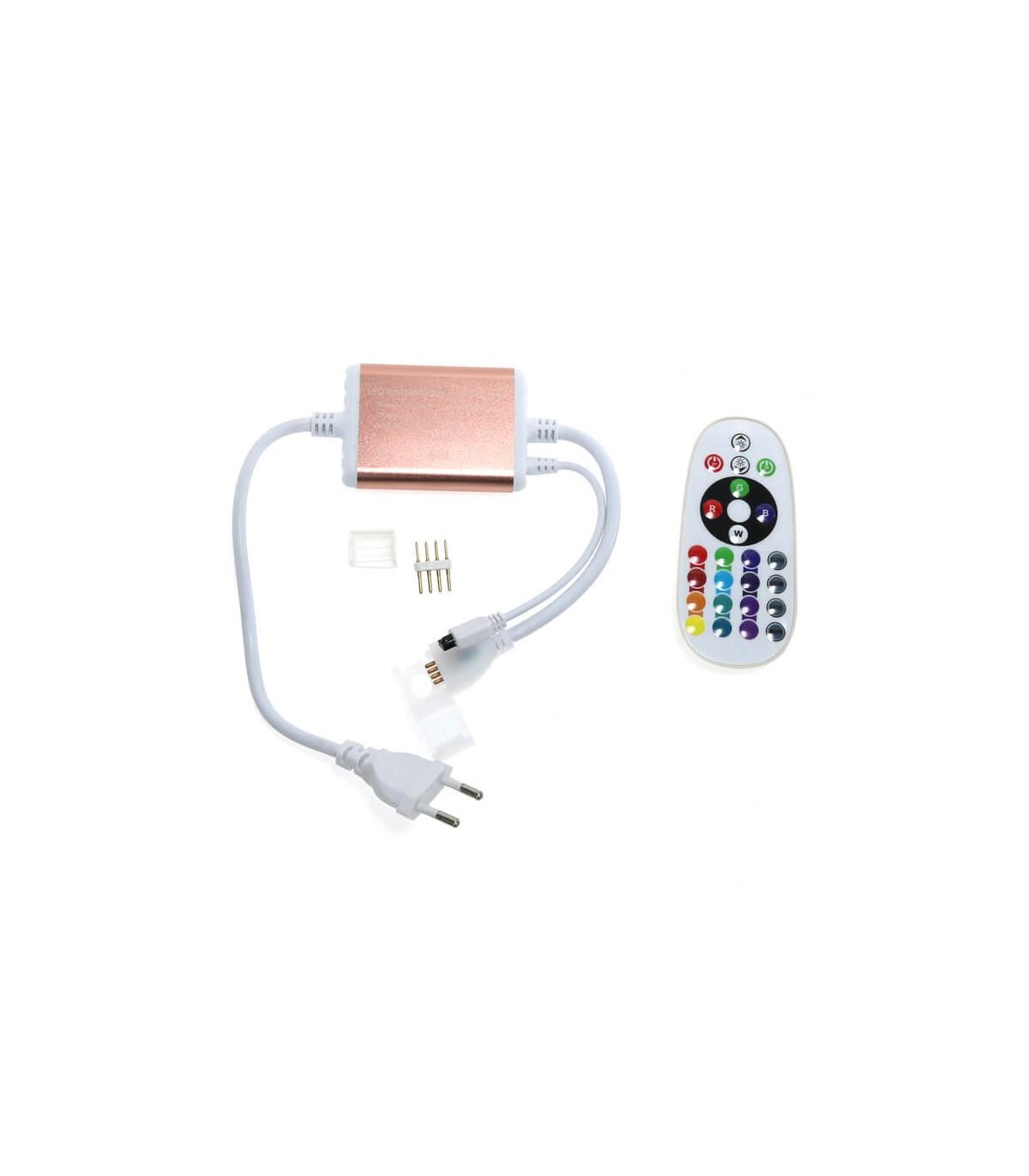 Controlador Tira FAST RGB 220V + Mando