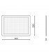 Poster LED A3 2 Caras 12V 10W Negro