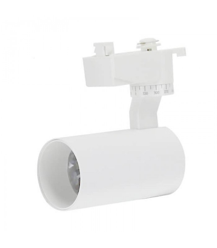 Foco Carril Monofásico BERNA 12W 1200Lm 24º Blanco