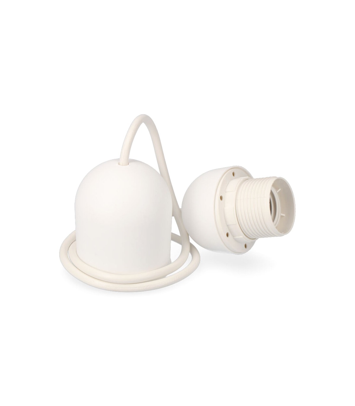 Conjunto Colgante Blanco E27 80cm