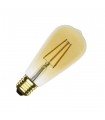 Bombilla LED Gold ST64 6W 600Lm E27 Regulable
