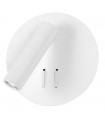 Aplique Manet Redondo Blanco 2+6W 130+450Lm 4000K