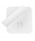 Aplique Manet Cuadrado Blanco 2+6W 130+450Lm 4000K