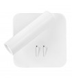 Aplique Manet Cuadrado Blanco 2+6W 130+450Lm 4000K
