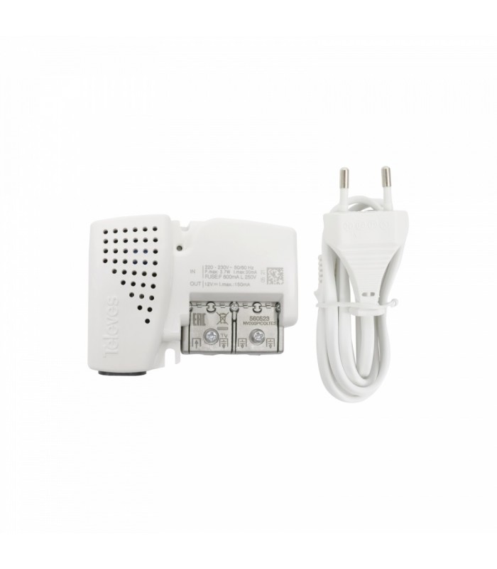 Amplificador Vivienda 2S+TV 47-694MHz G10/16