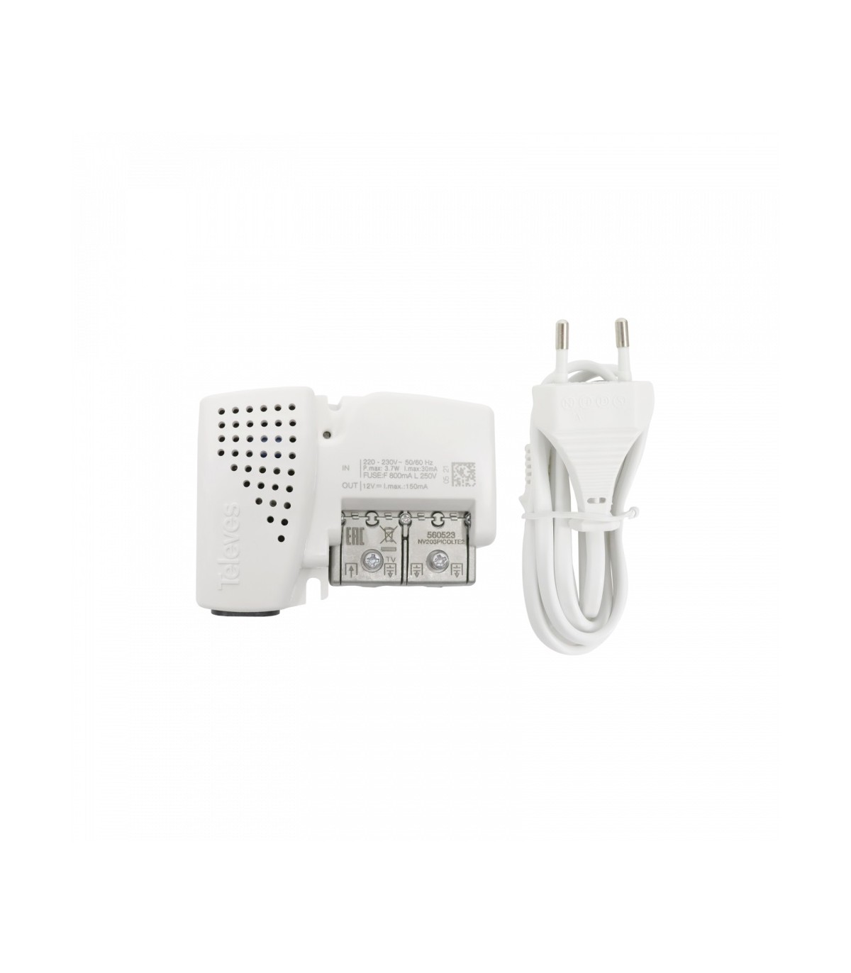 Amplificador Vivienda 2S+TV 47-694MHz G10/16