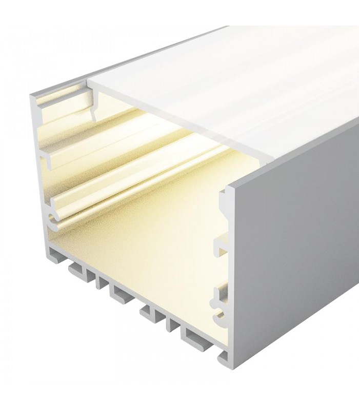 Perfil de Aluminio NING Superficie/Colgante -2 Metros-
