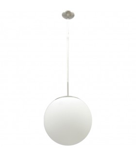 Colgante Global 1xE27 Blanco D20