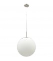 Colgante Global 1xE27 Blanco D20