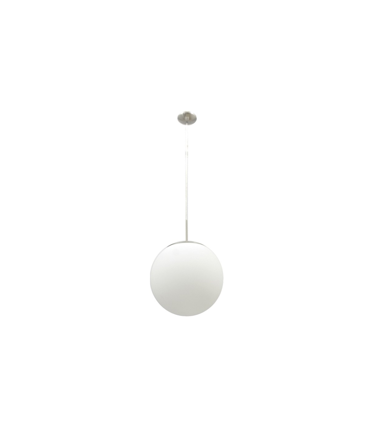 Colgante Global 1xE27 Blanco D20