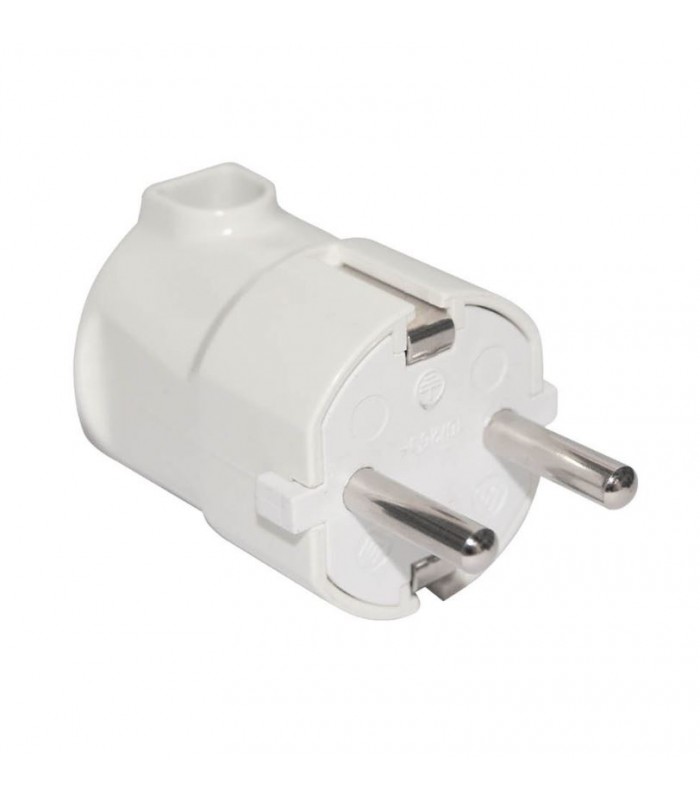 Clavija Schuko Bipolar 16A Blanco