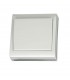 Conmutador Superficie 80x80mm 10A 250V