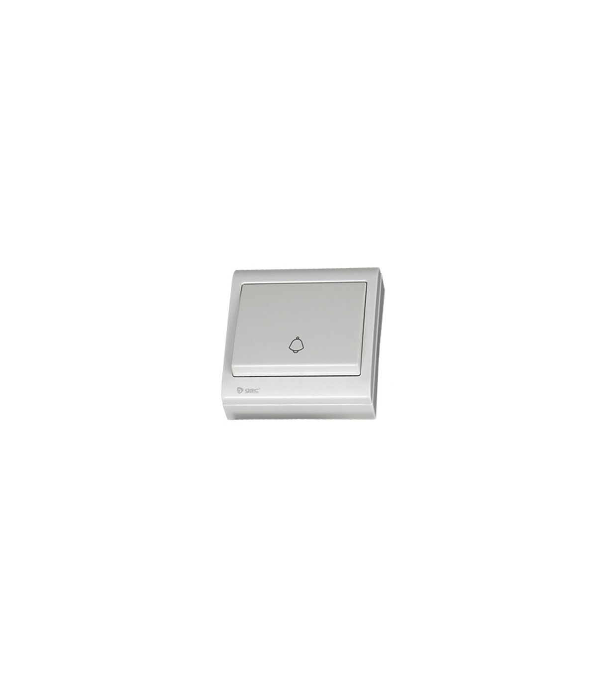 Pulsador Superficie Campana 80x80mm 10A 250V
