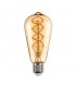 Bombilla Filamento Espiral ST64 4W 350Lm 330º E27 Serie Vintage