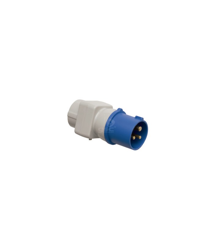Adaptador de Clavija 3P (2P + T) 16A a Schuko