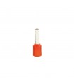 Puntera Aislada 1mm Rojo 50 uds