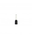 Puntera Aislada 1.5mm Negro 50 uds