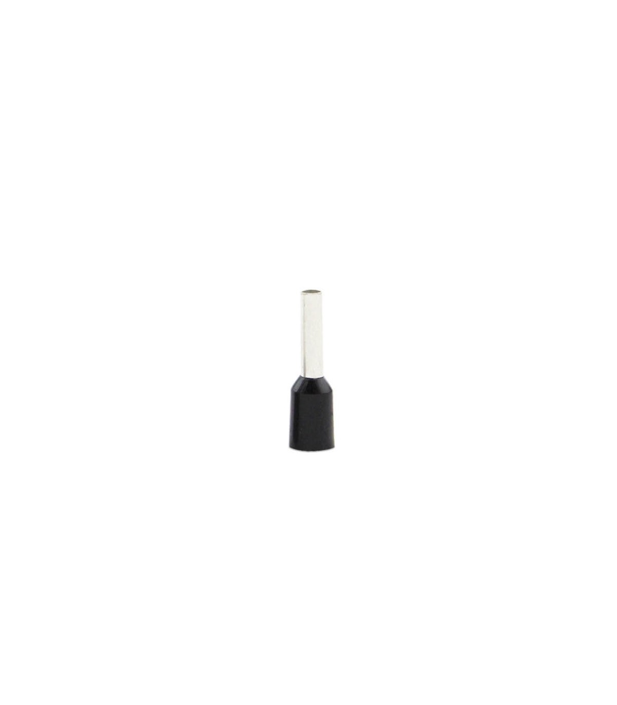 Puntera Aislada 1.5mm Negro 50 uds