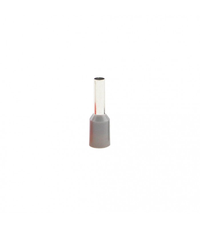 Puntera Aislada 2.5mm Gris 50 uds