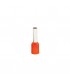 Puntera Aislada 4mm Naranja 50 uds