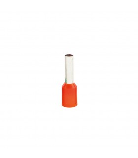 Puntera Aislada 4mm Naranja 50 uds