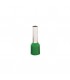 Puntera Aislada 6mm Verde 50 uds