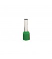 Puntera Aislada 6mm Verde 50 uds