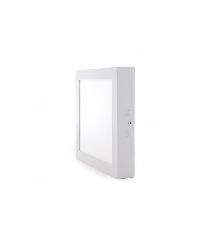 Plafón superficie LED 20W 2.000Lm 120° IP40 Cuadrado Blanco