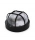 Aplique Redondo PVC E27 Max 60W Negro
