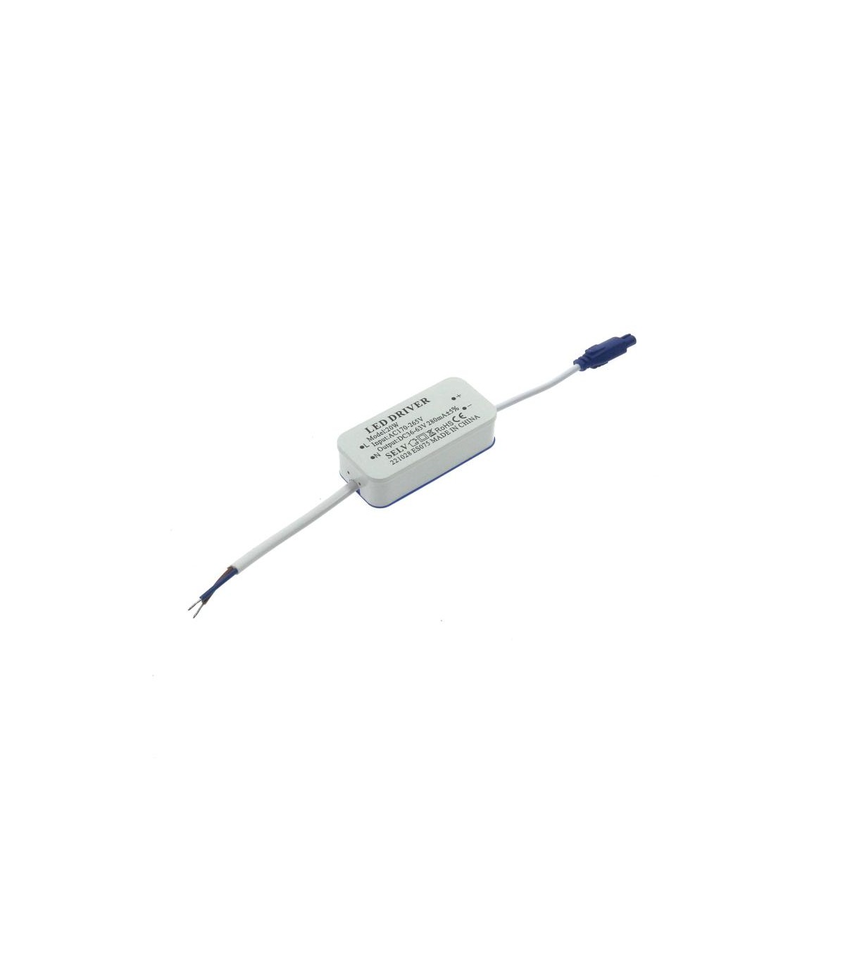 Driver 20W OUT DC36-63V 280mA IP20