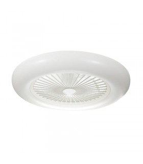 Ventilador Aero DC 40W 2400Lm 4 Aspas Blanco CCT