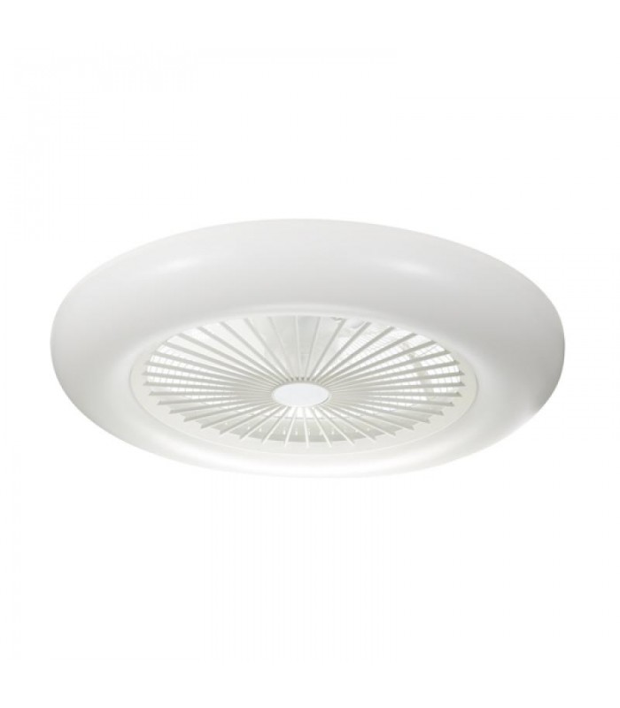 Ventilador Aero DC 40W 2400Lm 4 Aspas Blanco CCT